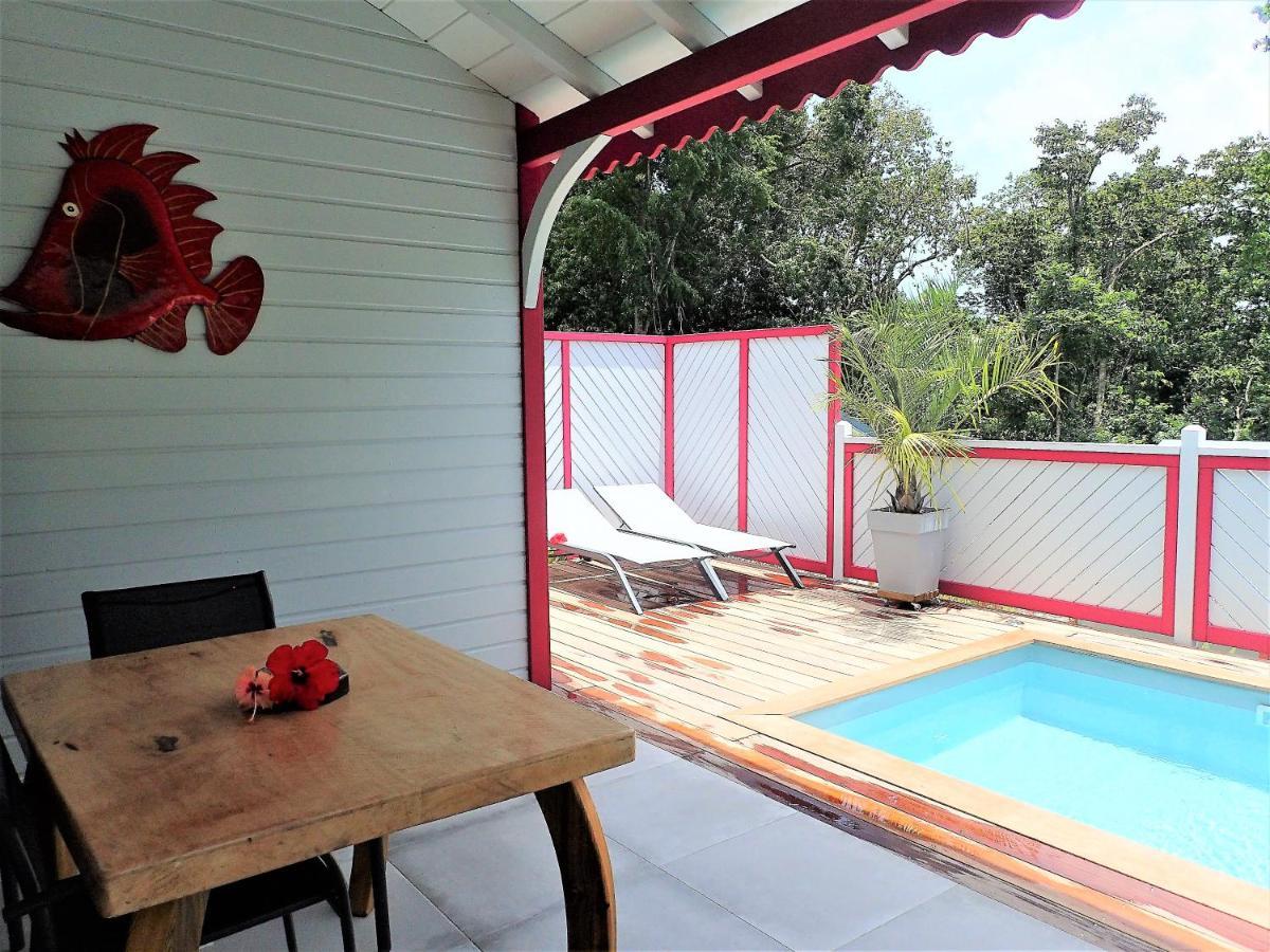 Caraibes Cottage Grenat Piscine Privee 900M De Grande Anse Deshaies Dış mekan fotoğraf