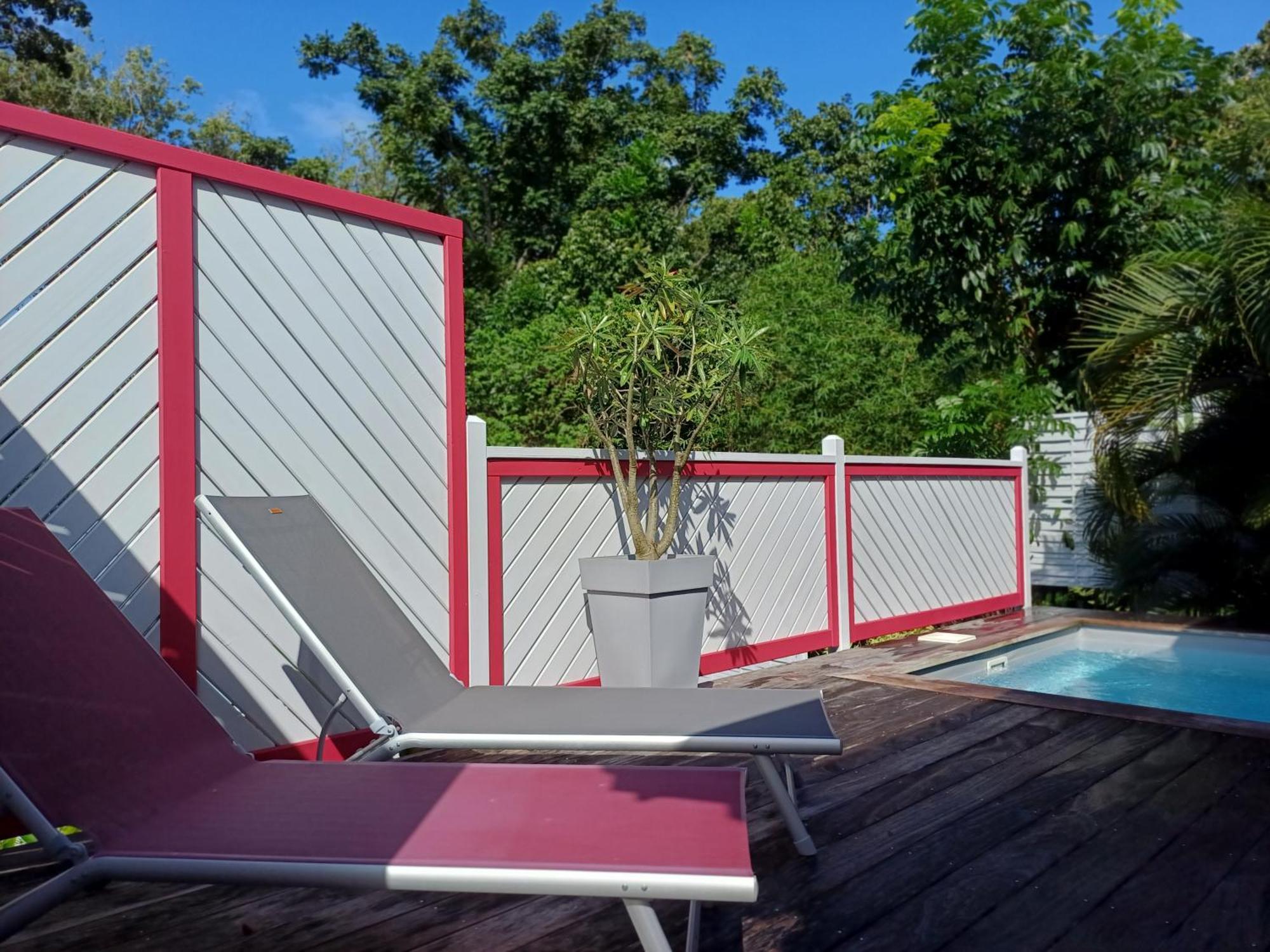 Caraibes Cottage Grenat Piscine Privee 900M De Grande Anse Deshaies Dış mekan fotoğraf